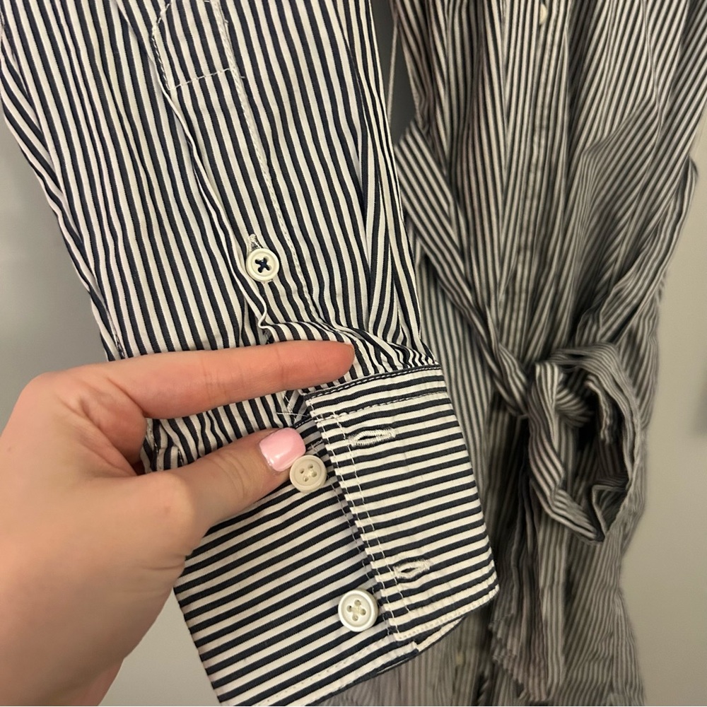 J. CREW Classic-fit Crisp Cotton Poplin Shirtdress - Picture 4 of 8